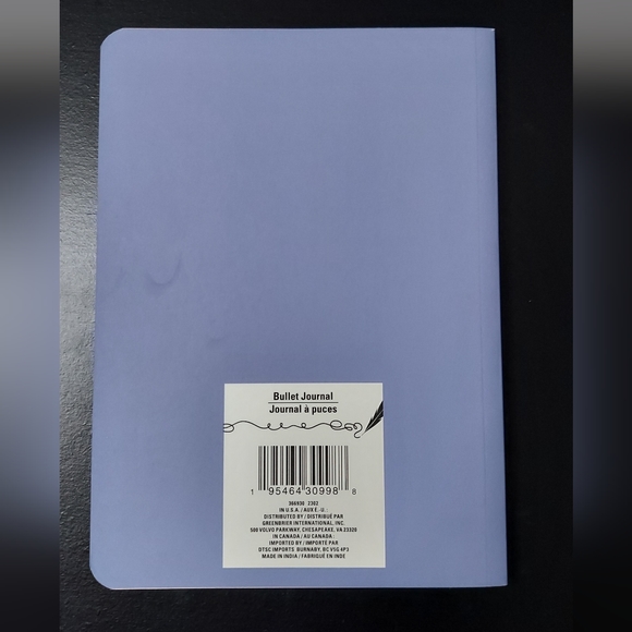 Positive Energy Blue Bullet Journal - Picture 4 of 5